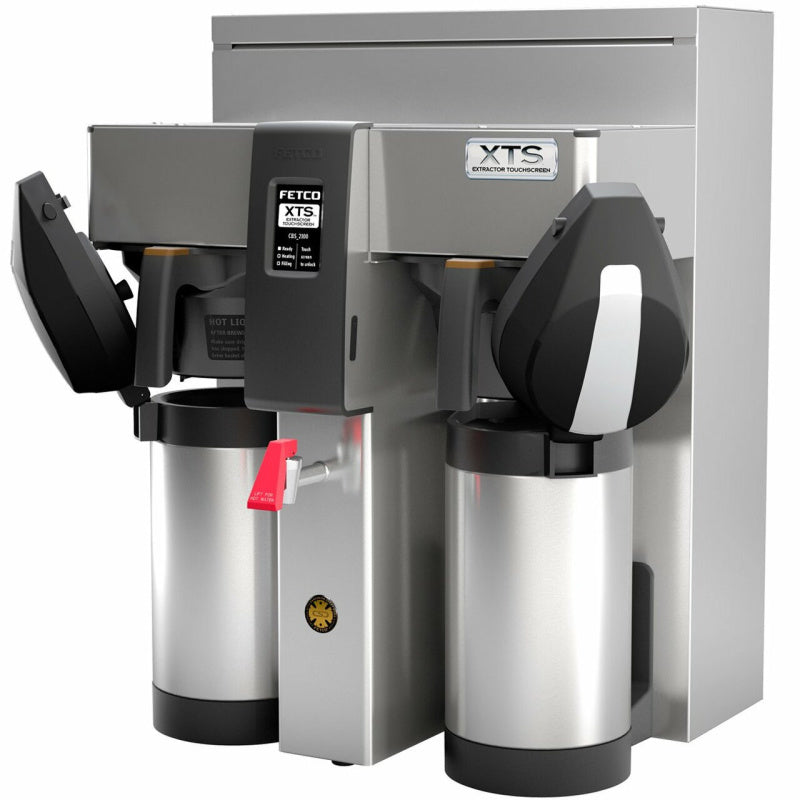 Fetco CBS-2132 XTS Touchscreen Series Dual Station Airpot Coffee Brewer